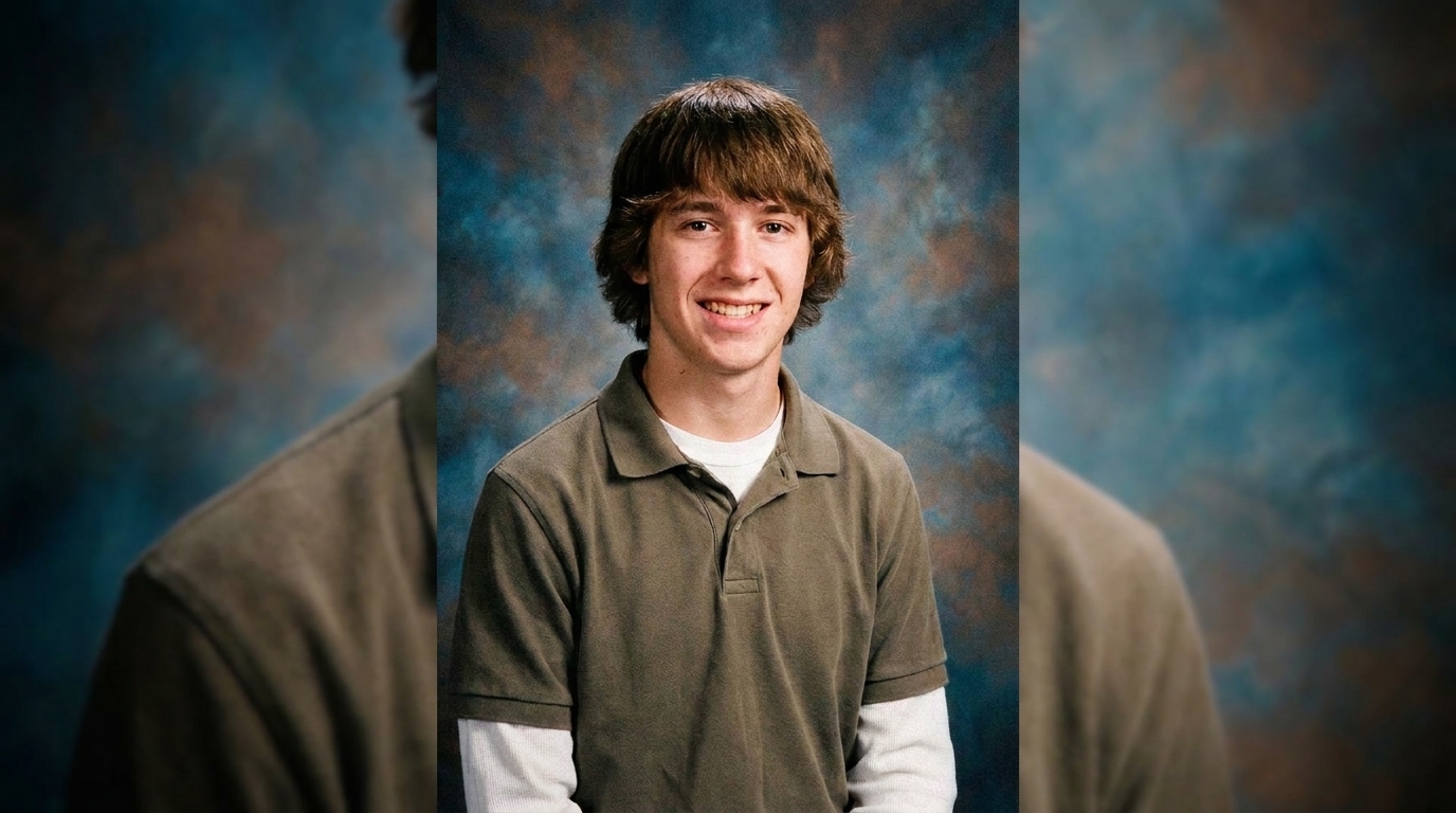 Portrait photograph of a smiling person